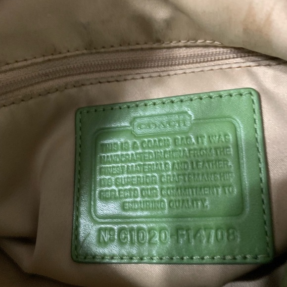 VINTAGE coach signature bag - Picture 9 of 9